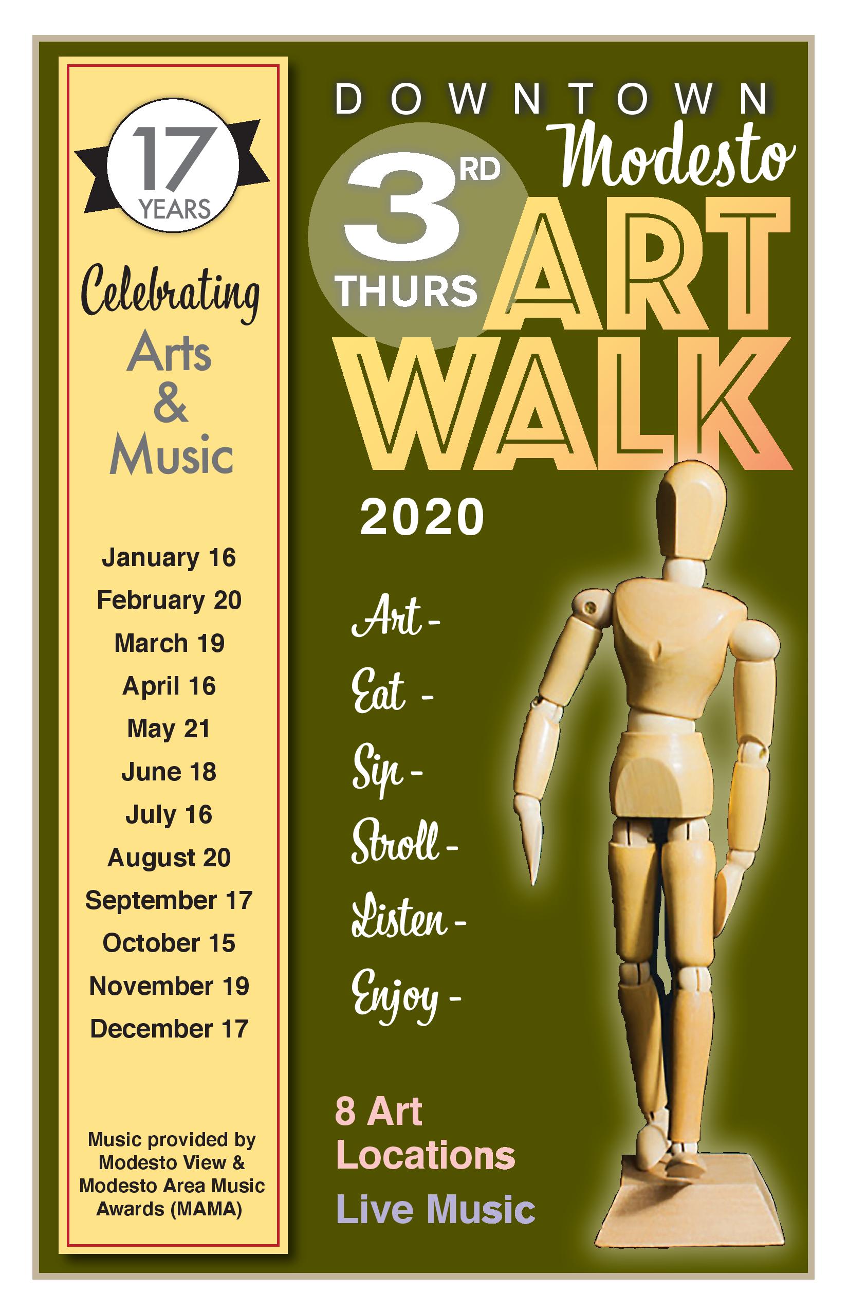 Art Walk poster 2020